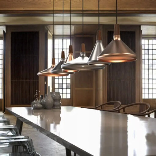 Κρεμαστό Φωτιστικό DFTP  Nori 27 1xE27 Χρώματος Χαλκού – 2120813030