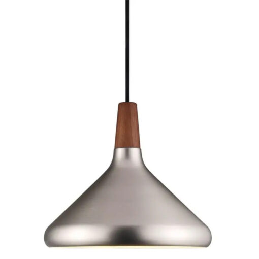 Κρεμαστό Φωτιστικό DFTP  Nori 27 1xE27 Χρώματος Νίκελ – 2120813032