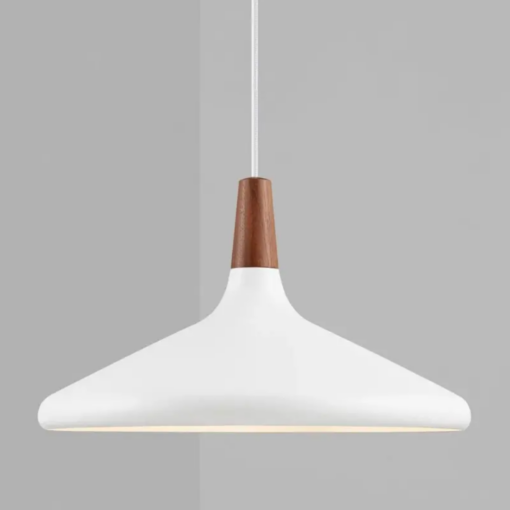 Κρεμαστό Φωτιστικό DFTP Nori 39 1xE27 Λευκού Χρώματος – 2120823001