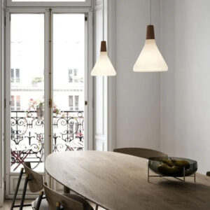 Κρεμαστό Φωτιστικό DFTP  Nori 18 1xE27 Λευκού Χρώματος – 2120843001