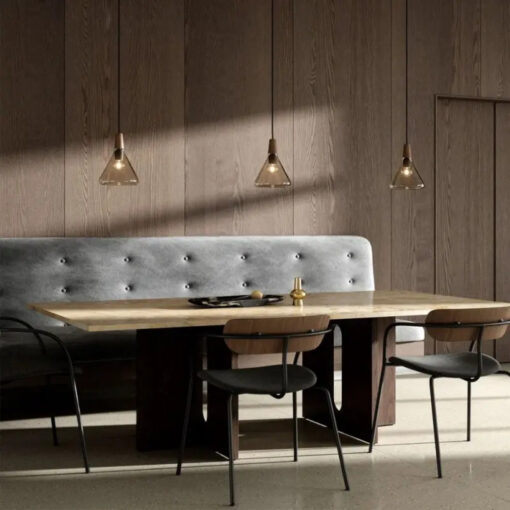 Κρεμαστό Φωτιστικό DFTP  Nori 18 1xE27 Φιμέ Χρώματος – 2120843047