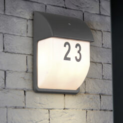 Φωτιστικό Τοίχου Trio Lighting MERSEY  2x E14 Ανθρακί Χυτό Αλουμίνιο IP44  – 212160242