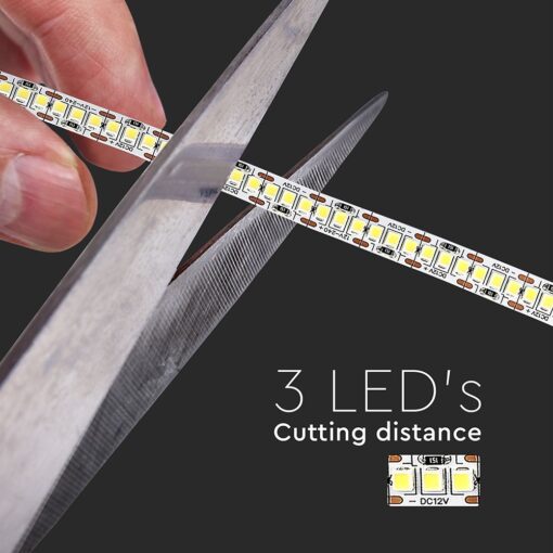 LED Ταινία 20W V-TAC Dimmable 2000lm/m Φυσικό 4000K 5 Μέτρα – 212165