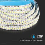 LED Ταινία 20W V-TAC Dimmable 2000lm/m Φυσικό 4000K 5 Μέτρα – 212165