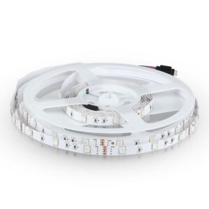 LED Ταινία 6W V-TAC Dimmable 500lm/m Πολύχρωμη RGB 5 Μέτρα – 212124