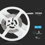 LED Ταινία 6W V-TAC Dimmable 500lm/m Πολύχρωμη RGB 5 Μέτρα – 212124