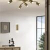 Φωτιστικό Τοίχου Trio Lighting   2xGU10 Αντικέ Ορείχαλκος Μεταλλικό    212400204