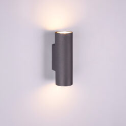 Φωτιστικό Τοίχου Trio Lighting 2xGU10 Μαύρο Ματ Μεταλλικό 212400232