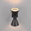 Απλίκα Up-Down Μαύρο Ματ ARDAS 2x GU10 IP54 Trio Lighting – 212560232