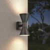 Απλίκα Up-Down Μαύρο Ματ ARDAS 2x GU10 IP54 Trio Lighting – 212560232
