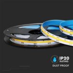 Tαινία LED COB 5m 24V 10W/m IP20 4000K Φυσικό Λευκό V-TAC – 212653