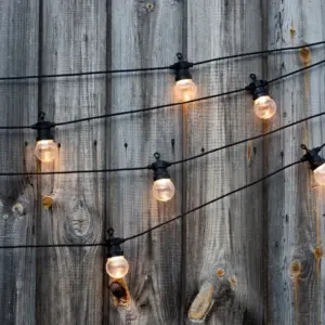 Αδιάβροχο φωτιστικό γιρλάντα 5m με 10 λάμπες Filament Θερμό λευκό 3000Κ V-TAC – 212728