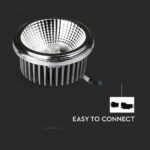 Λάμπα LED Spot  AR111 COB 20W Θερμό Λευκό 3000K 20°/40° V-TAC – 212792