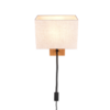 Επιτοίχιο Φωτιστικό Trio Lighting LED 1xE27 Ξύλινου Χρώματος – 212870236