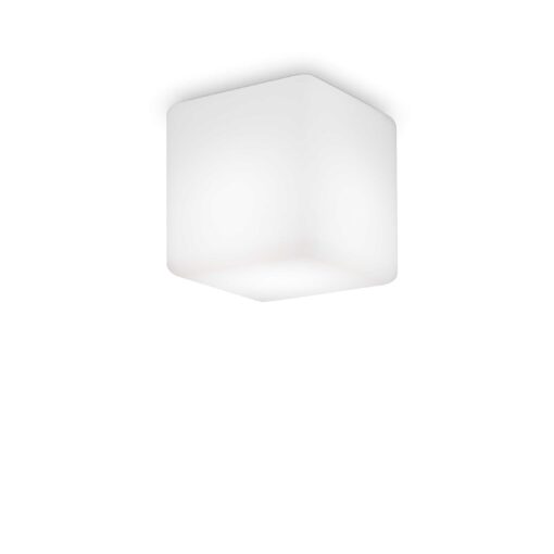 IDEAL LUX Φωτιστικό Οροφής LUNA 1xG9 IP44 Λευκού Χρώματος – 213200
