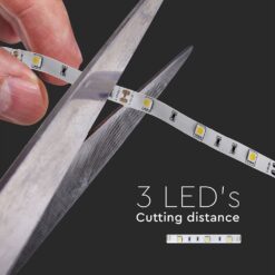 LED Ταινία 6W V-TAC Dimmable 500lm/m Ψυχρό Λευκό 6400K 5 Μέτρα – 212133