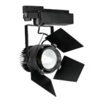 LED φωτιστικό ράγας Samsung COB 33W 4000K Μαύρου Χρώματος V-TAC – 21372