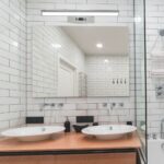 Γραμμικό Φωτιστικό Καθρέφτη/Πίνακα Τοίχου LED 8W V-TAC 120° 380lm Χρώμιο Θερμό 3000K – 213984