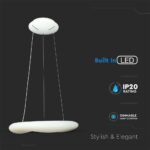 LED ΚΡΕΜΑΣΤΟ ΦΩΤΙΣΤΙΚΟ 36W SMD CCT 3 ΣΕ 1 ΣΤΡΟΓΓΥΛΟ ΣΧΗΜΑ ΜΕ ΔΥΝΑΤΟΤΗΤΑ ΡΥΘΜΙΣΗΣ ΤΗΛΕΧΕΙΡΙΣΤΗΡΙΟΥ V-TAC  – 213959