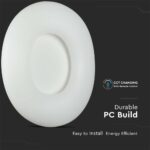 ΣΤΡΟΓΓΥΛΟ ΦΩΤΙΣΤΙΚΟ ΟΡΟΦΗΣ LED 82W   CCT ΑΛΛΑΓΗΣ ΧΡΩΜΑΤΟΣ 3 ΣΕ 1 ΜΕ ΔΥΝΑΤΟΤΗΤΑ ΡΥΘΜΙΣΗΣ ΡΥΘΜΙΣΗΣ ΜΕ ΤΗΛΕΧΕΙΡΙΣΤΗΡΙΟ V-TAC – 213969