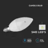 LED λάμπα E14 κερί SMD 3.7W φυσικό λευκό 4000K V-TAC – 214166