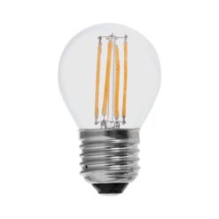 Λάμπα LED E27 G45 Filament 4W θερμό λευκό 3000K γυαλί διάφανο 100lm/W V-TAC – 214306