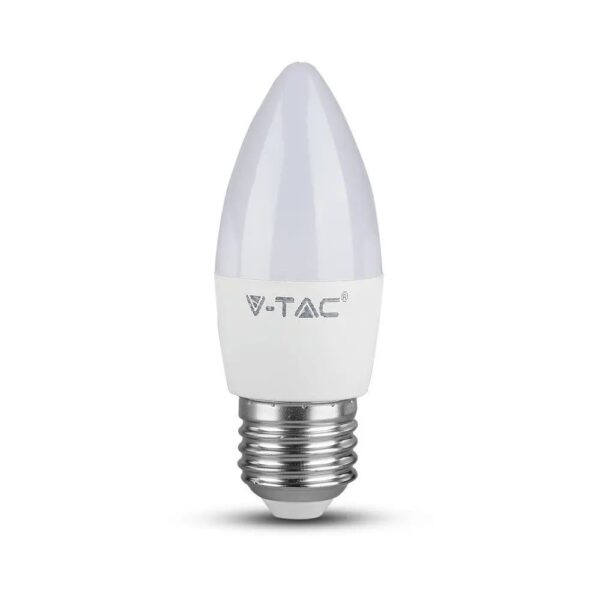 Λάμπα LED E27 Κερί SMD 4.5W θερμό λευκό 3000K V-TAC – 2143421