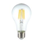 LED Λάμπα E27 10W  Filament V-TAC 1055lm Θερμό 3000K – 214410
