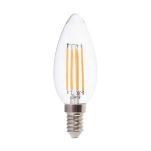 LED Λάμπα E14 4W  Filament V-TAC Φυσικό 4000K – 214413