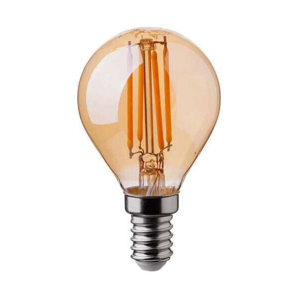 LED Λαμπάκι E14 4W Filament V-TAC Θερμό 2200K – 214499