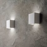 IDEAL LUX Απλίκα Τοίχου FLASH GESSO 1xG9 Λευκού Χρώματος – 214672