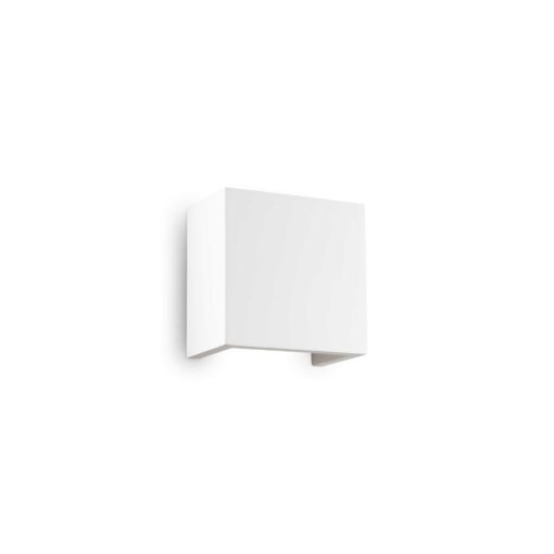 IDEAL LUX Απλίκα Τοίχου FLASH GESSO 1xG9 Λευκού Χρώματος – 214672