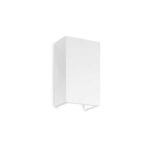 IDEAL LUX Απλίκα Τοίχου FLASH GESSO 1XG9 Λευκού Χρώματος – 214689