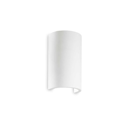 IDEAL LUX Απλίκα Τοίχου FLASH GESSO 1xG9 Λευκού Χρώματος  – 214696