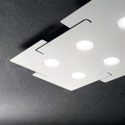 IDEAL LUX Φωτιστικό Οροφής TOTEM 6xGX53 Λευκού Χρώματος – 215785