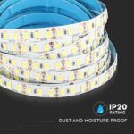 LED Ταινία 18W V-TAC Dimmable 2000lm/m CRI>95 Φυσικό Λευκό 4000K 5 Μέτρα – 212163
