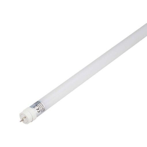 Λάμπα LED G13 T8 SMD Nano-Plastic 18W 1.2m θερμό λευκό 3000K non rotatable V-TAC – 216263
