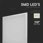 LED Πάνελ Τετράγωνο 2in1 Χωνευτό/Επιφανειακό 60X60cm 36W V-TAC Samsung 120° 3960lm Φυσικό 4000K – 216380