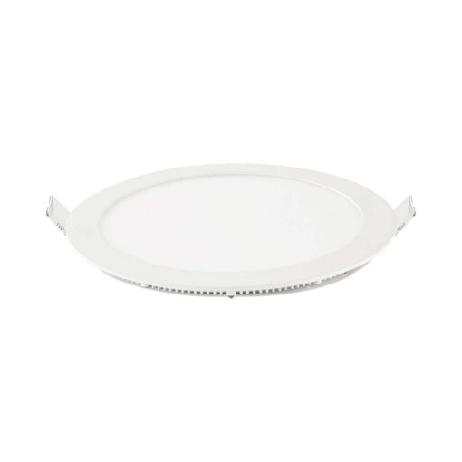 LED Πάνελ Στρογγυλό Χωνευτό 22W V-TAC Ø240mm Φυσικό 4000K – 216423