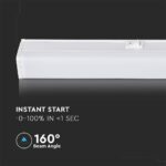 LED Φωτιστικό Πάγκου/Κουζίνας με Διακόπτη T5 30cm 4W V-TAC PRO Samsung Chip Ψυχρό 6400K – 21691