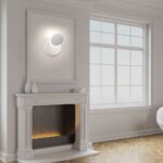 Φωτιστικό Τοίχου 5W LED Κυκλικό Περιστρεφόμενο Λευκό V-TAC IP65 Φυσικό Λευκό 4000K – 217093