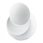 Φωτιστικό Τοίχου 5W LED Κυκλικό Περιστρεφόμενο Λευκό V-TAC IP65 Φυσικό Λευκό 4000K – 217093