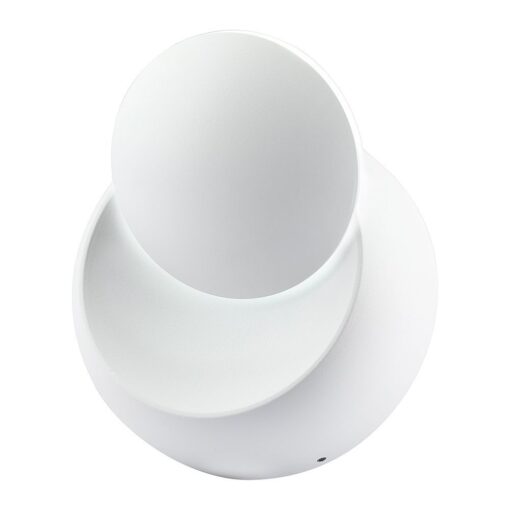 Φωτιστικό Τοίχου 5W LED Κυκλικό Περιστρεφόμενο Λευκό V-TAC IP65 Φυσικό Λευκό 4000K – 217093