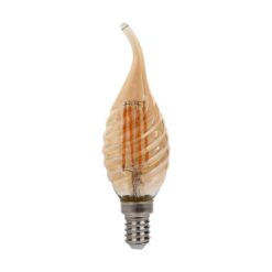 LED Λάμπα E14 4W Φλόγα Filament V-TAC Θερμό 2200K – 217116