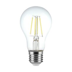  Λάμπα LED E27 Filament 4W Ψυχρό 6500K V-TAC – 217120VT