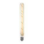 LED Λάμπα E27 T30 30cm 5W Filament Amber V-TAC 300° 500lm Θερμό Λευκό 2200Κ – 217142