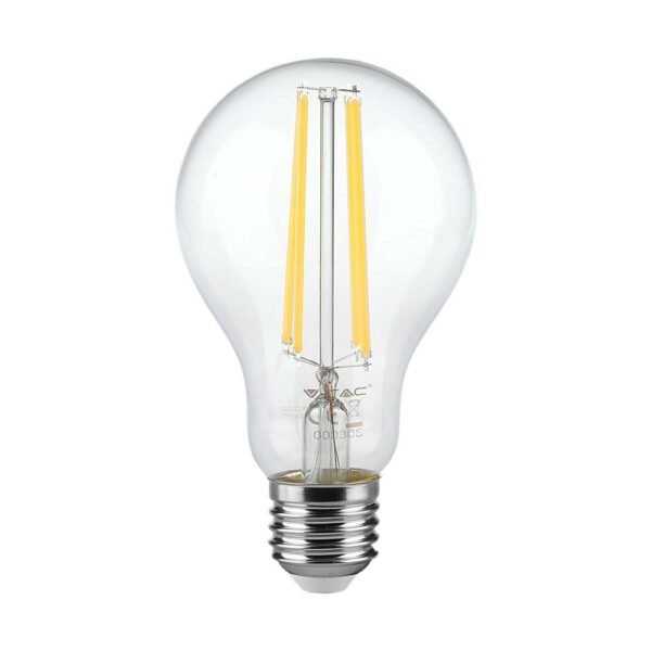 LED Λάμπα E27 12W  Filament V-TAC 1521lm Θερμό 2700K – 217458