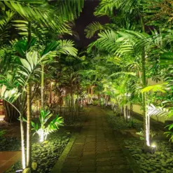 Φωτιστικό Κήπου Καρφί LED 12W Μαύρο V-TAC Αδιάβροχο IP65 Φυσικό 4000K – 217545
