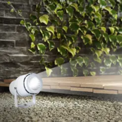 Φωτιστικό Κήπου Καρφί LED 12W Λευκό V-TAC Αδιάβροχο IP65 Θερμό 3000K – 217547