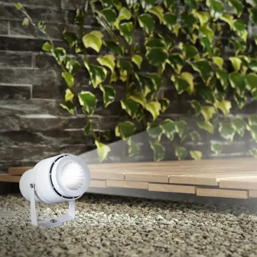 Φωτιστικό Κήπου Καρφί LED 12W Λευκό V-TAC Αδιάβροχο IP65 Θερμό 3000K – 217547